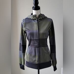 Burton Dryride Zip Up Long Sleeves Womens Size Medium Fleece Lined Hoodie Jacket